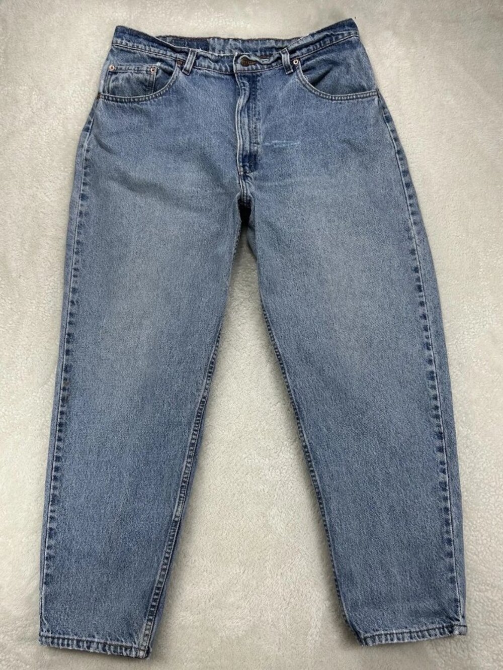 Vintage Levis 550 Jeans Mens‎ Tag-36x36 Blue Denim Relaxed USA Made “READ”